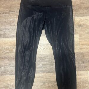 Lululemon Shiny Black Align Women’s 14 High Rise Leggings